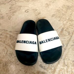 Authentic Balenciaga Pool Slides